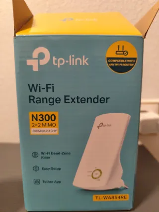 TP-Link Amplificador WiFi N300 TL-WA854RE