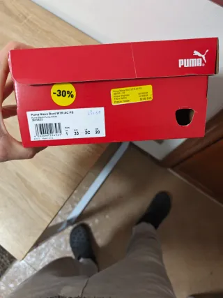 Scarpe da neve Puma nuove Tg 33