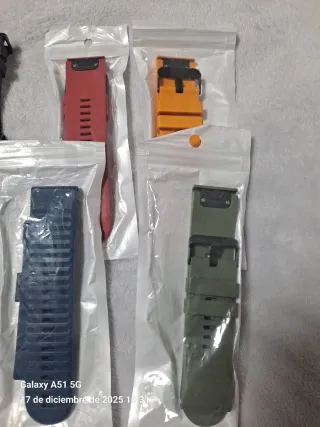 Garmin Fenix 5X + Accesorios