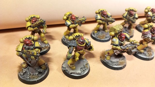 Warhammer x10 puños imperiales