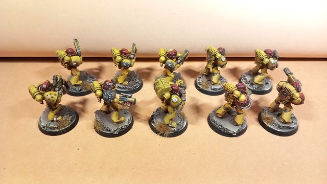 Warhammer x10 puños imperiales