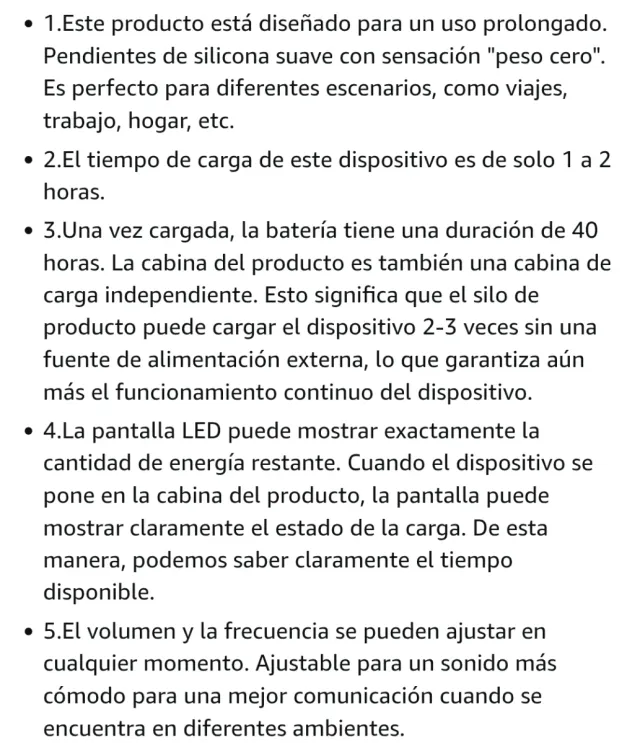 Pack 2 Audífonos Recargables Detrás de Oreja