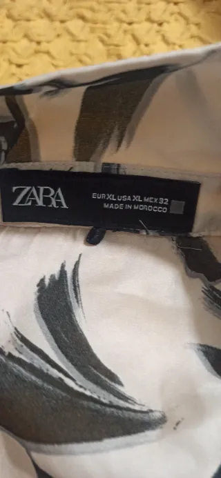 Camisa Zara Estampada