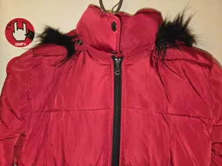 Chaqueta Desigual Invierno Roja y Negro