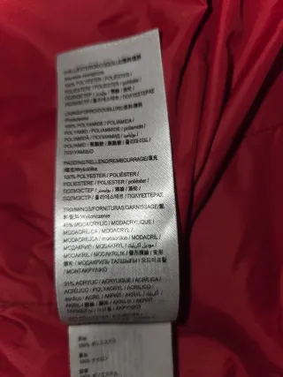 Chaqueta Desigual Invierno Roja y Negro