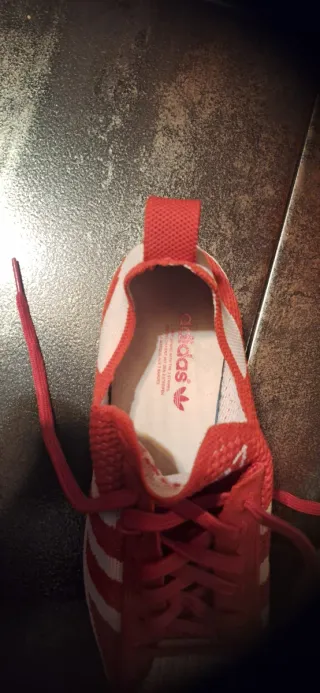 Zapatillas Adidas Superstar Rojas y Blancas