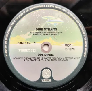 LP 1978 🇪🇺 DIRE STRAITS - DIRE STRAITS