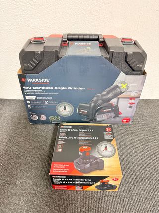 Miniamoladora Parkside 12V