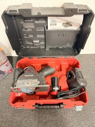 Miniamoladora Parkside 12V