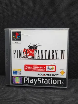 Final Fantasy VI PS1 PAL
