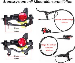 Kit Freno Hidráulico eBike JFOYH