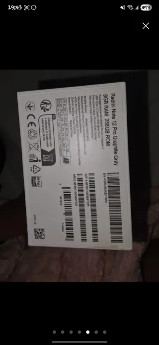 Xiaomi Redmi Note 12 Pro Negro