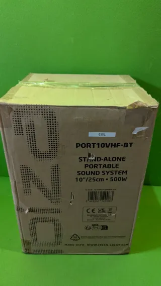 Altavoz Portátil Ibiza PORT10VHF-BT 10 500W