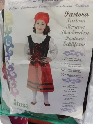 Traje de pastorcilla Atosa
