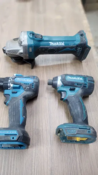 Taladro, Atornillador e Radial a Batería Makita