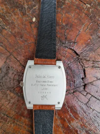 Reloj PH Cuarzo Marrón y Plateado