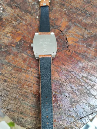 Reloj PH Cuarzo Marrón y Plateado