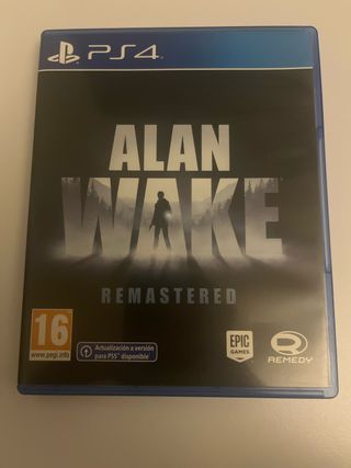 Alan Wake Remastered PS4