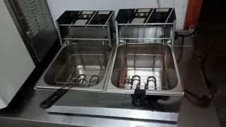 Freidora Industrial Doble 6+6L