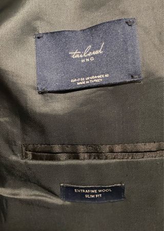 Americana de hombre Mango Talla 42