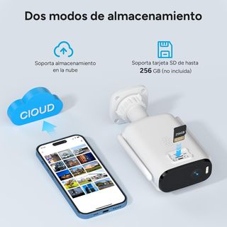 Cámara de vigilancia solar exterior 4G LTE