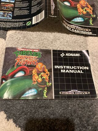 Turtles Tournament Fighters Mega Drive Konami