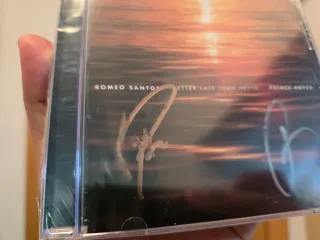 CD Romeo Santos y Prince Royce Firmado por los dos