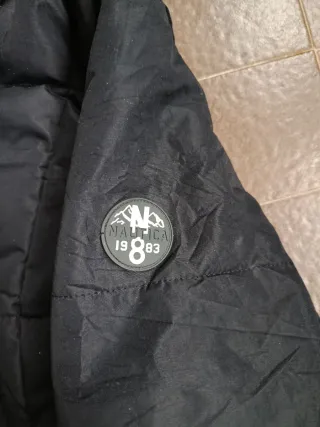 Parka Nautica Negra Mujer