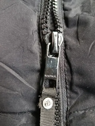 Parka Nautica Negra Mujer