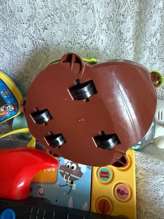 Lote Juguetes Musicales Guitarra, Teléfono, Libro