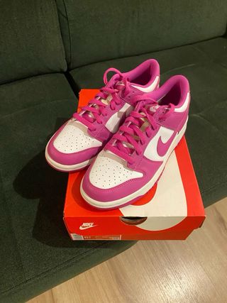 Zapatillas Nike Dunk Low Fucsia Talla 39