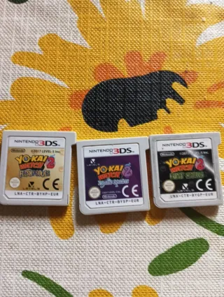 3 Juegos Nintendo 3DS Yokai Watch