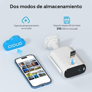 Cámara de vigilancia solar exterior 4G LTE