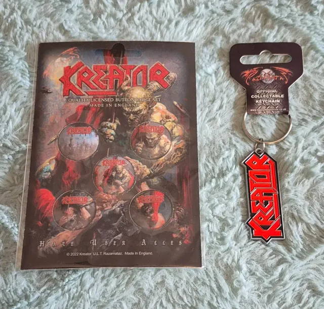 Pack Button Badge Set e Porta-chaves 1/2