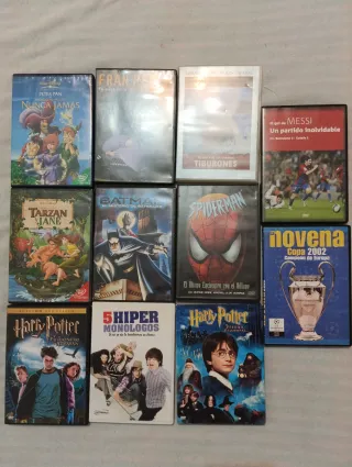Lote 10 Películas DVD Disney y Varias