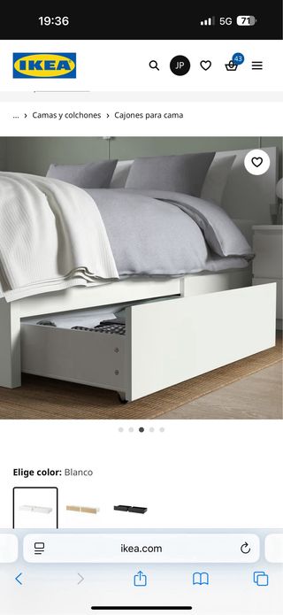 Cajones Cama Malm Ikea