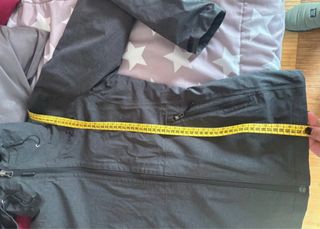 Chaqueta y plumas  The North Face gris