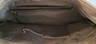 Borsa donna beige/marrone