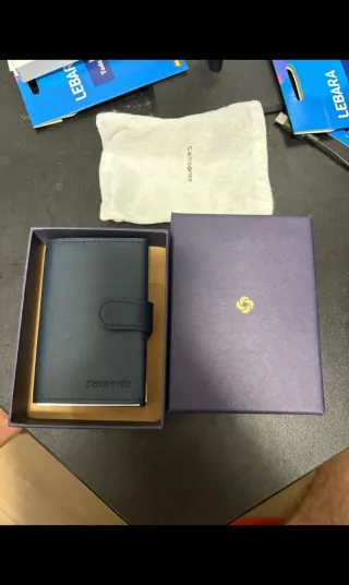 Cartera Samsonite Azul NUEVA A ESTRENAR