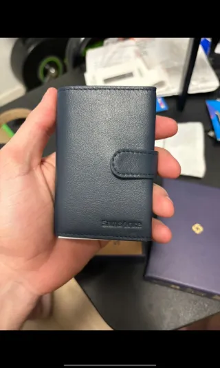 Cartera Samsonite Azul NUEVA A ESTRENAR