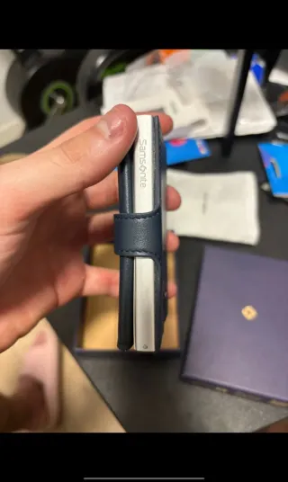 Cartera Samsonite Azul NUEVA A ESTRENAR