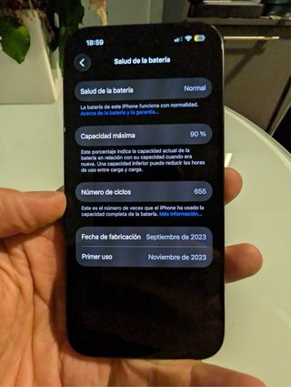 iPhone 15 Pro 128GB Azul Titanio