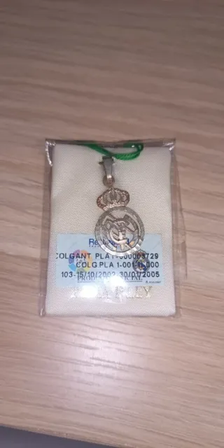 Colgante Plata 925 Real Madrid