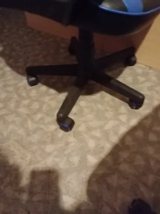 Silla Gamer Stinger Negra y Azul