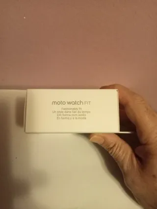 Reloj Motorola Moto Watch Fit Negro