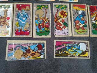 Super lote pegatinas chicles y tudor Ewoks Droids