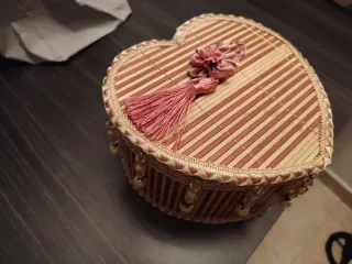 Joyero Corazón Decorado