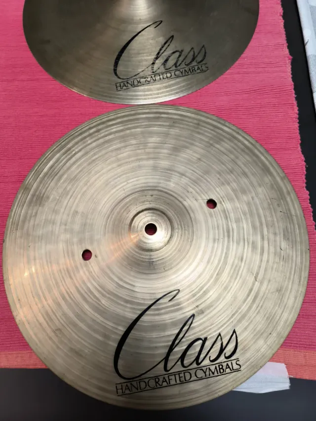 Platos Hi-hat Ufip Class Series años 90