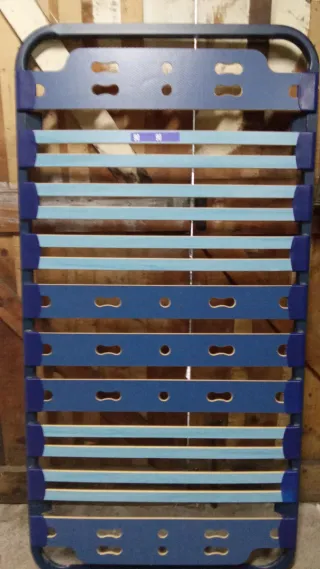 Somier láminas 90x1,84 con patas madera