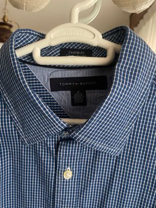 Camisa Tommy Hilfiger Custom Fit Talla M